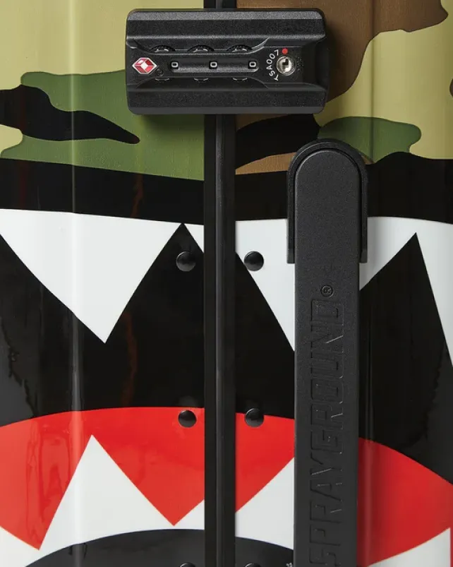 CARRY-ON LUGGAGE>SPRAYGROUND SHARKNAUTICS (CAMO) 21.5u201d CARRY-ON LUGGAGE
