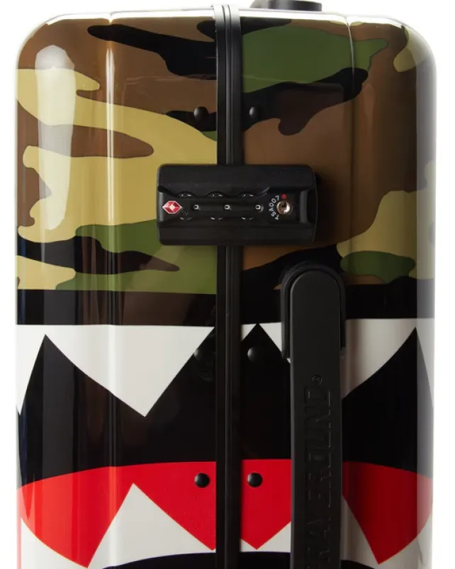 CARRY-ON LUGGAGE>SPRAYGROUND SHARKNAUTICS (CAMO) 21.5u201d CARRY-ON LUGGAGE