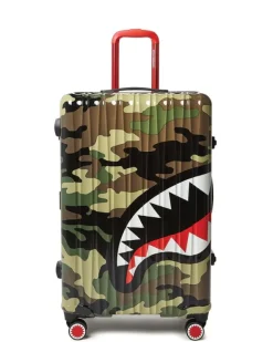FULL-SIZE LUGGAGE>SPRAYGROUND SHARKNAUTICS (CAMO) 29.5u201d FULL-SIZE LUGGAGE