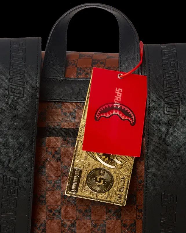 MONTE CARLO|BACKPACKS>SPRAYGROUND SHARKS AND SKULLS MONTE CARLO