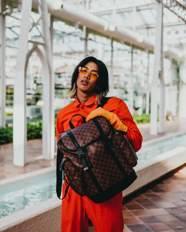 MONTE CARLO|BACKPACKS>SPRAYGROUND SHARKS AND SKULLS MONTE CARLO