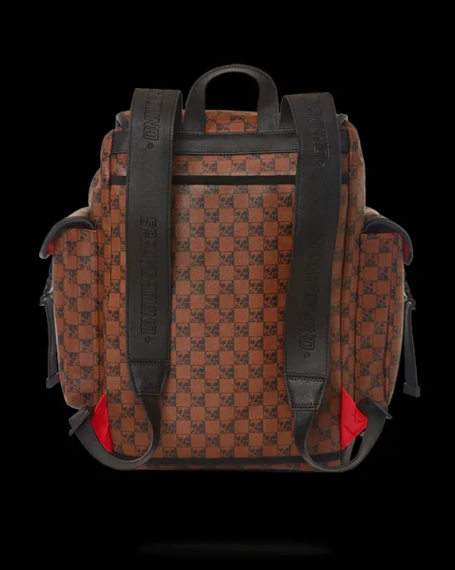 MONTE CARLO|BACKPACKS>SPRAYGROUND SHARKS AND SKULLS MONTE CARLO