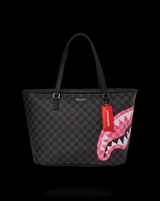 TOTES>SPRAYGROUND SHARKS IN CANDY TOTE