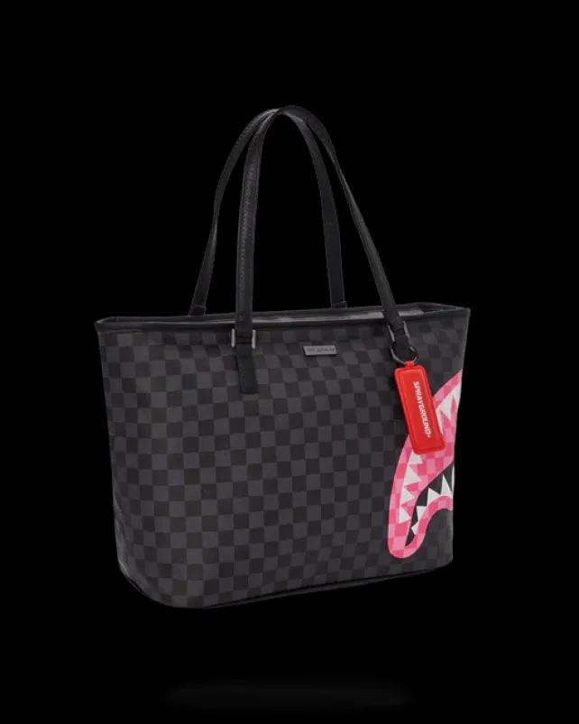 TOTES>SPRAYGROUND SHARKS IN CANDY TOTE