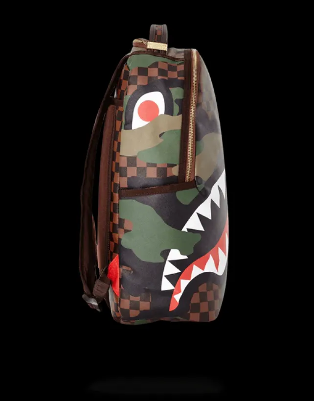 BACKPACKS>SPRAYGROUND SHARKS IN PARIS (CAMO EDITION)