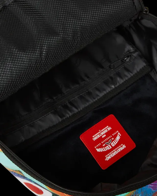BACKPACKS>SPRAYGROUND SHARKS IN PARIS CITY STREAKS BACKPACK (DLXV)