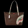 TOTES|HANDBAGS>SPRAYGROUND SHARKS IN PARIS COASTAL TOTE