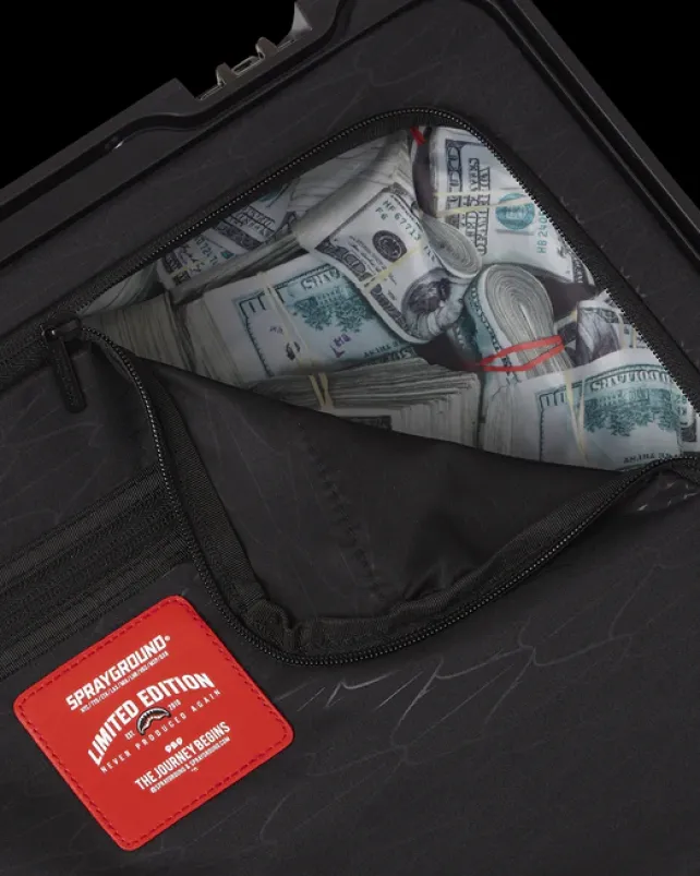 CARRY-ON LUGGAGE>SPRAYGROUND SHARKS IN PARIS THE RIZZ SHARKNAUTICS HARDSHELL CARRY-ON LUGGAGE