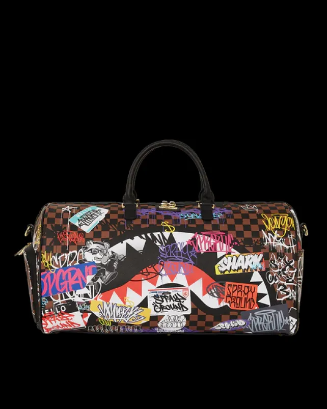DUFFLES>SPRAYGROUND SHARKS IN PARIS THE RIZZ DUFFLE