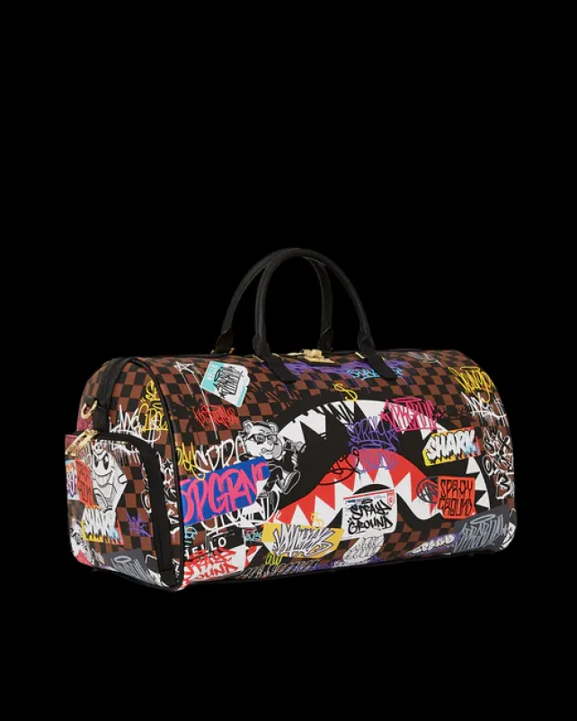 DUFFLES>SPRAYGROUND SHARKS IN PARIS THE RIZZ DUFFLE