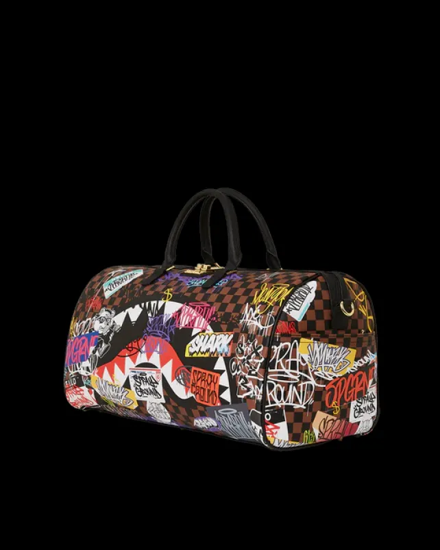 DUFFLES>SPRAYGROUND SHARKS IN PARIS THE RIZZ DUFFLE