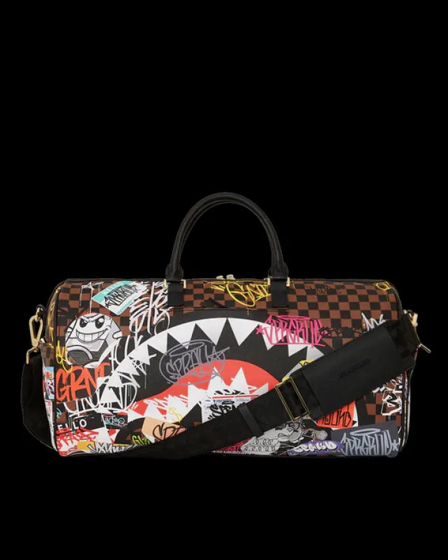 DUFFLES>SPRAYGROUND SHARKS IN PARIS THE RIZZ DUFFLE
