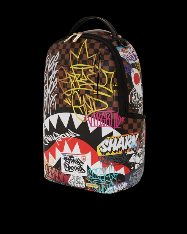 BACKPACKS>SPRAYGROUND SHARKS IN PARIS THE RIZZ BACKPACK (DLXV)