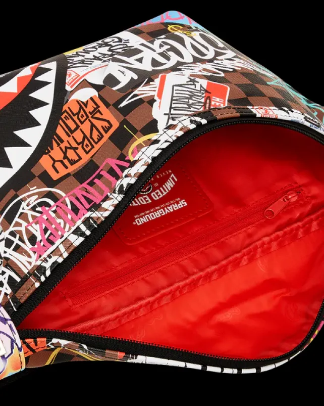 CROSSBODYS>SPRAYGROUND SHARKS IN PARIS THE RIZZ SAVVY CROSSBODY