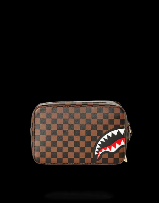 TOILETRIES AKA MONEY BAGS>SPRAYGROUND SHARKS IN PARIS TOILETRY BAG