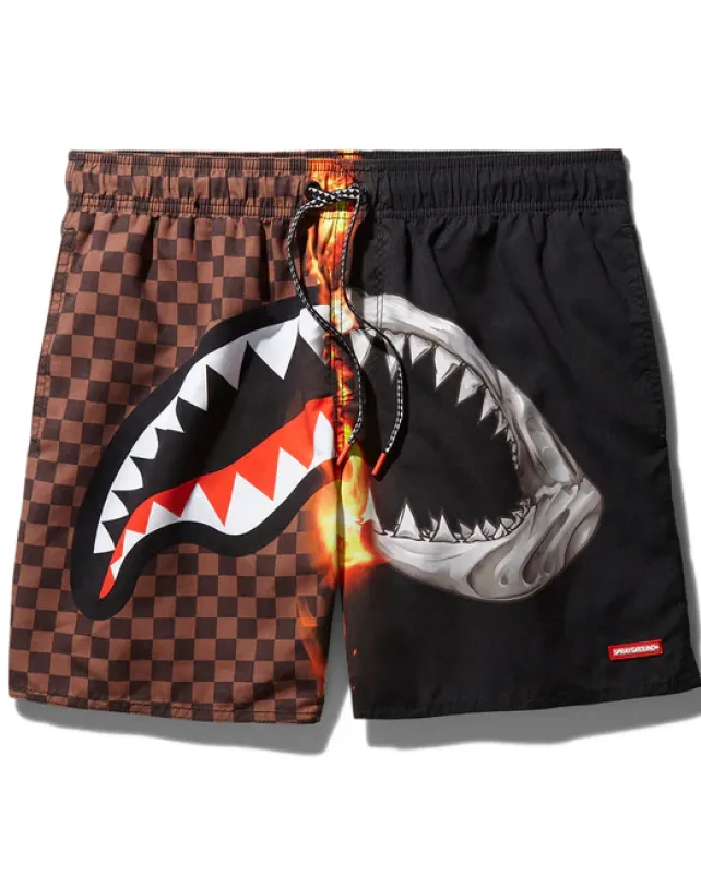 SWIMWEAR>SPRAYGROUND SHARKS IN PARIS UNSTOPPABLE SWIM TRUNKS