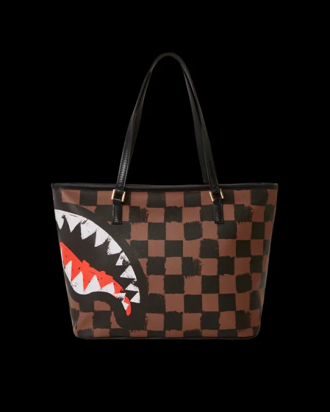 TOTES|HANDBAGS>SPRAYGROUND SHARKS IN PARIS VANQUISH TOTE