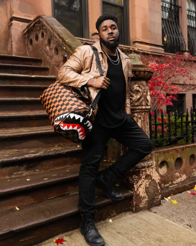 DUFFLES>SPRAYGROUND SHARKS IN PARIS VANQUISH DUFFLE
