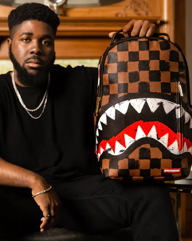 BACKPACKS>SPRAYGROUND SHARKS IN PARIS VANQUISH BACKPACK (DLXV)