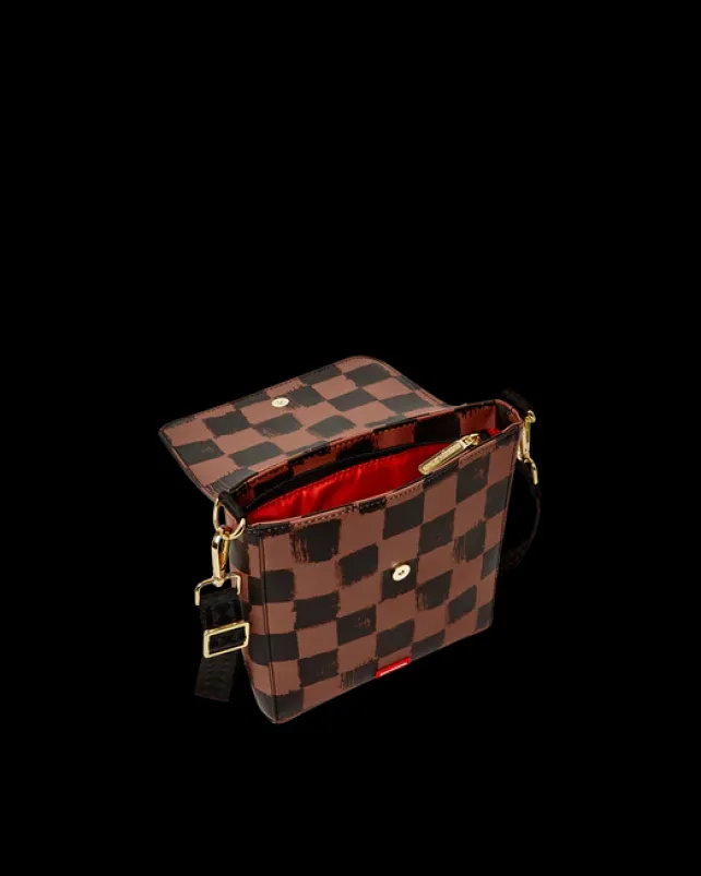 SLINGS|CROSSBODYS>SPRAYGROUND SHARKS IN PARIS VANQUISH LARGE SLING CROSSBODY