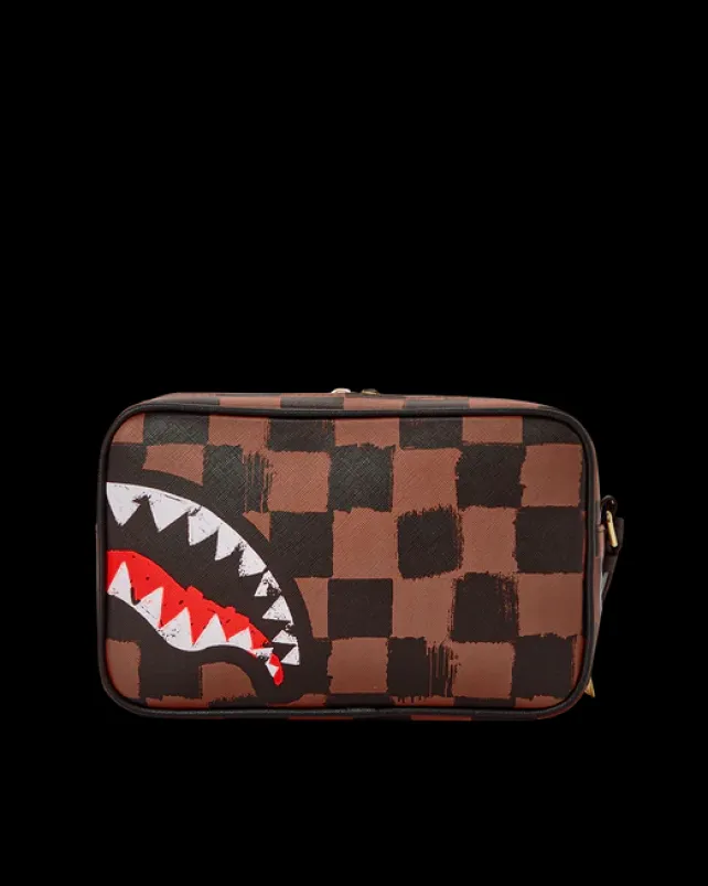 TOILETRIES AKA MONEY BAGS>SPRAYGROUND SHARKS IN PARIS VANQUISH TOILETRY BAG