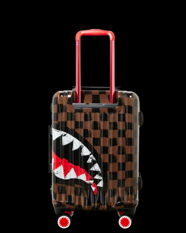 CARRY-ON LUGGAGE>SPRAYGROUND SHARKS IN PARIS VANQUISH SHARKNAUTICS HARDSHELL CARRY-ON LUGGAGE