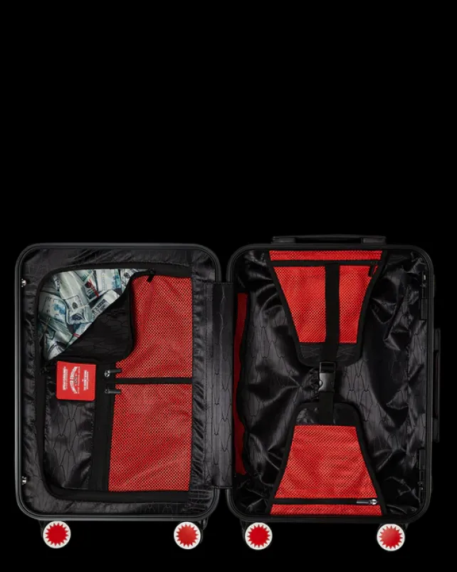 CARRY-ON LUGGAGE>SPRAYGROUND SHARKS IN PARIS VANQUISH SHARKNAUTICS HARDSHELL CARRY-ON LUGGAGE