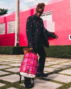 BACKPACKS>SPRAYGROUND SHIPPING THE GOODS BACKPACK (DLXV)