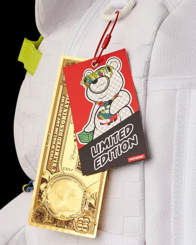 TEDDY BEAR BACKPACKS|BACKPACKS>SPRAYGROUND SHOW UP SHOW OUT MONEYBEAR TEDDYBEAR BACKPACK