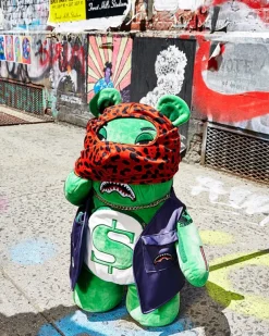 TEDDY BEAR BACKPACKS|BACKPACKS>SPRAYGROUND SKI MASK THE BEAR - MONEYBEAR TEDDYBEAR BACKPACK