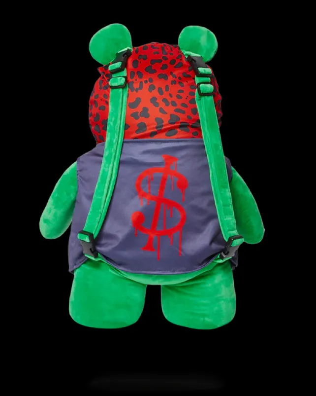 TEDDY BEAR BACKPACKS|BACKPACKS>SPRAYGROUND SKI MASK THE BEAR - MONEYBEAR TEDDYBEAR BACKPACK