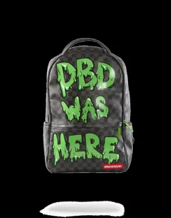 BACKPACKS>SPRAYGROUND SLIME DBD WAS HERE
