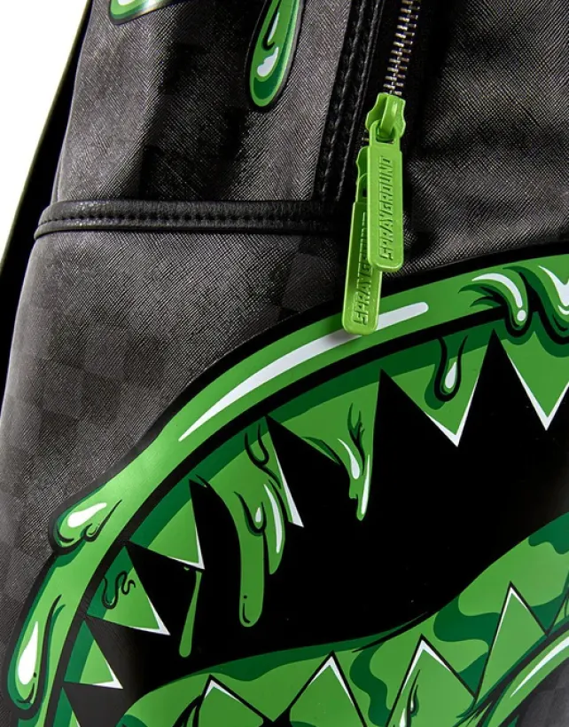BACKPACKS>SPRAYGROUND SLIME SHARK BACKPACK