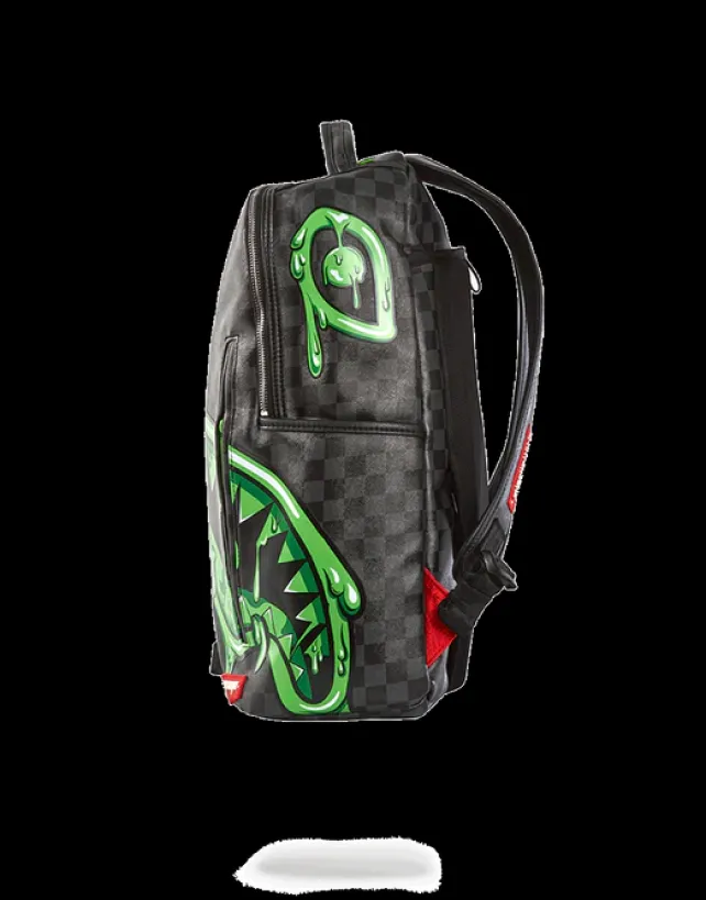 BACKPACKS>SPRAYGROUND SLIME SHARK BACKPACK