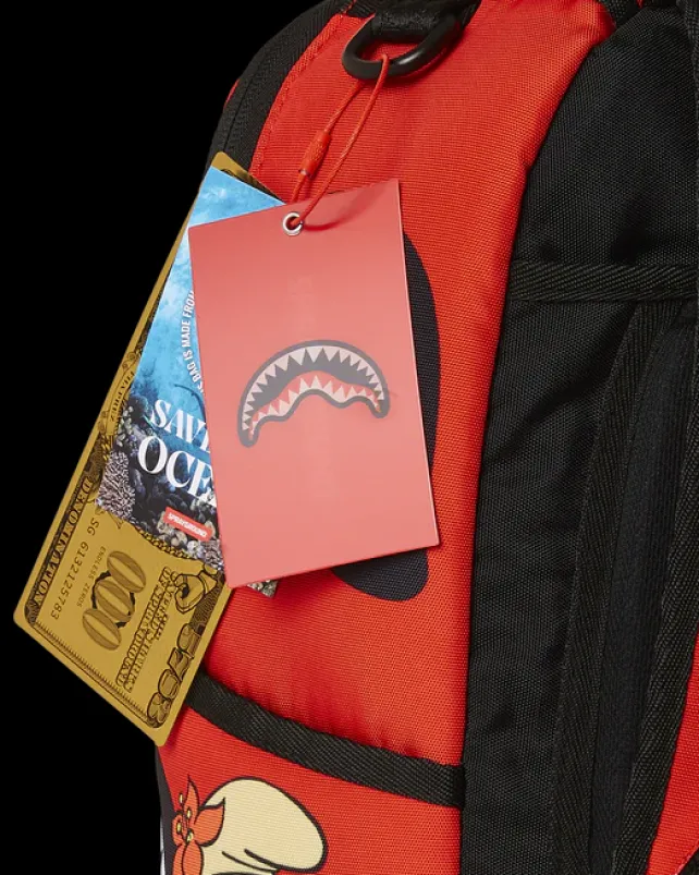 BACKPACKS>SPRAYGROUND SMURFS SHARK BOUNCE BACKPACK
