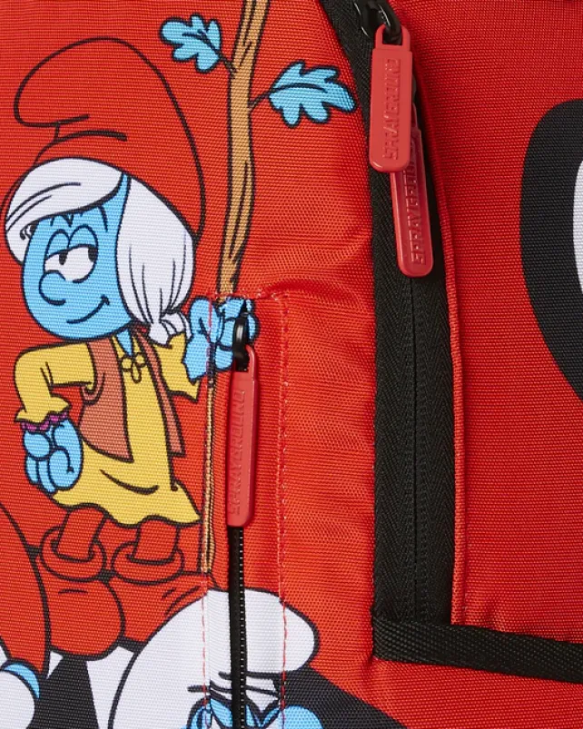 BACKPACKS>SPRAYGROUND SMURFS SHARK BOUNCE BACKPACK