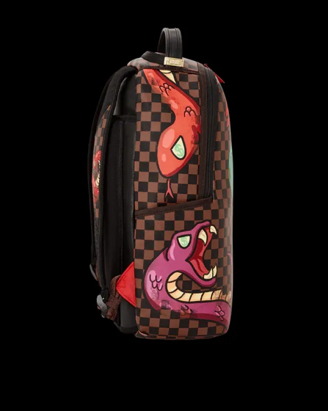 BACKPACKS>SPRAYGROUND SNAKES ON A BAG BACKPACK (DLXV)