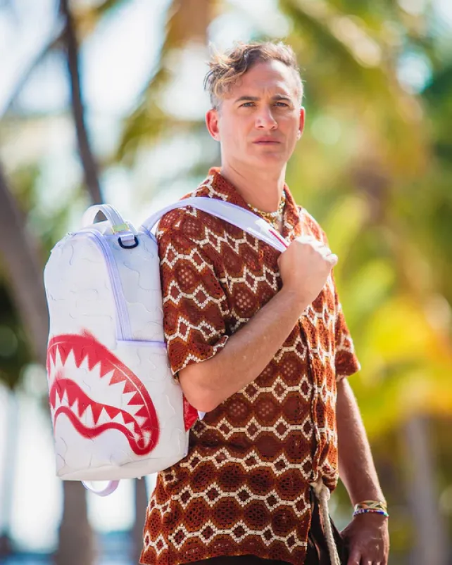 BACKPACKS>SPRAYGROUND SNOW CAMO BACKPACK (DLXV)