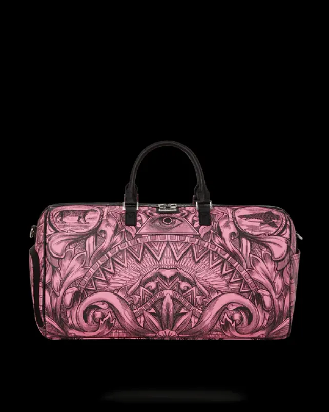 DUFFLES>SPRAYGROUND SOCIETY OF SHARKS DUFFLE