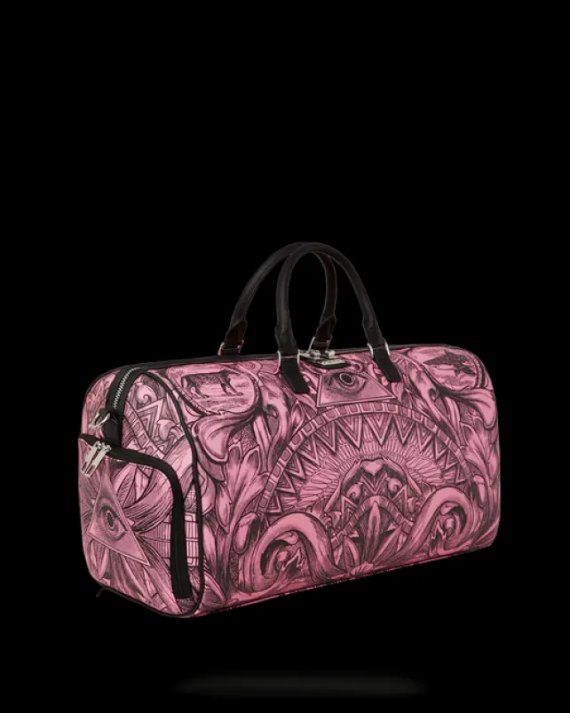 DUFFLES>SPRAYGROUND SOCIETY OF SHARKS DUFFLE