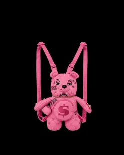 TEDDY BEAR BACKPACKS|BEAR CUBS>SPRAYGROUND SORBET STUNNA BEAR CUB BACKPACK