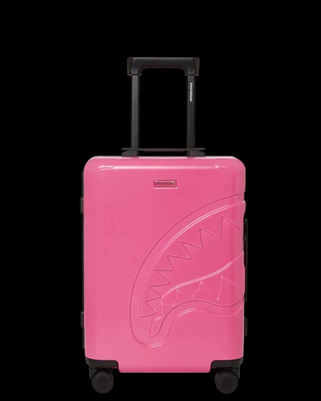 CARRY-ON LUGGAGE>SPRAYGROUND SORBET STUNNA SHARKITECTURE HARDSHELL CARRY-ON LUGGAGE