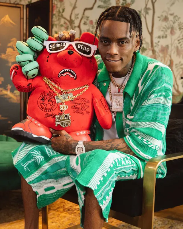 TEDDY BEAR BACKPACKS|BACKPACKS>SPRAYGROUND SOULJA BEAR
