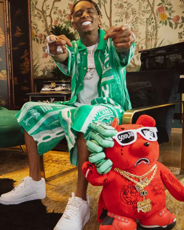 TEDDY BEAR BACKPACKS|BACKPACKS>SPRAYGROUND SOULJA BEAR