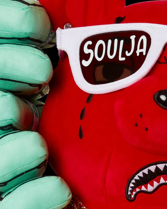 TEDDY BEAR BACKPACKS|BACKPACKS>SPRAYGROUND SOULJA BEAR