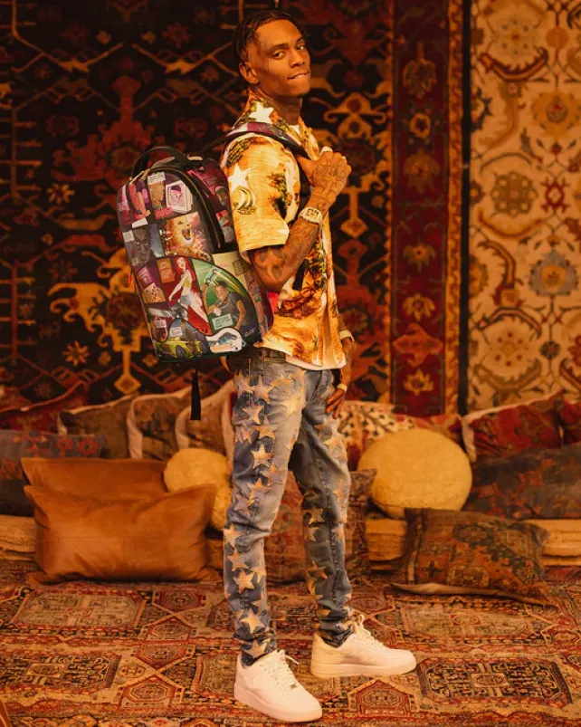 BACKPACKS>SPRAYGROUND SOULJA BOY COMIC LIFE
