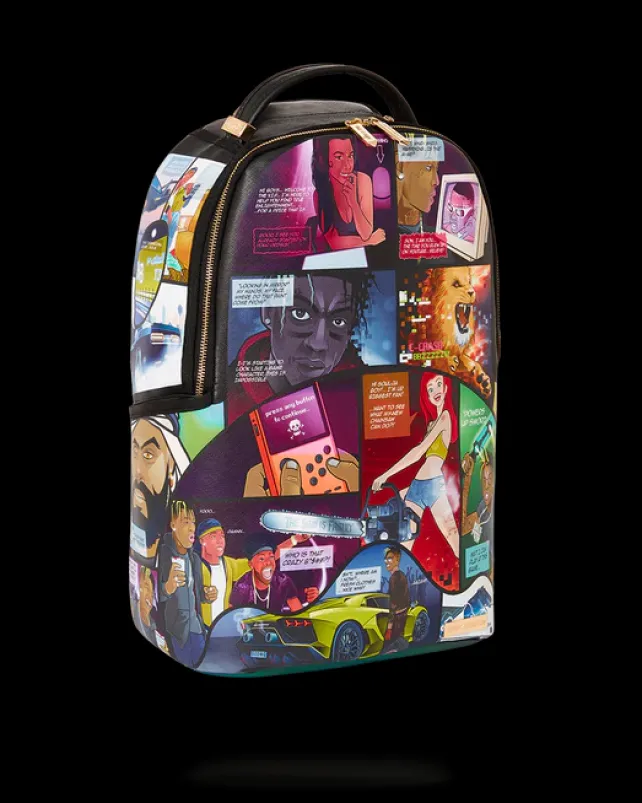 BACKPACKS>SPRAYGROUND SOULJA BOY COMIC LIFE
