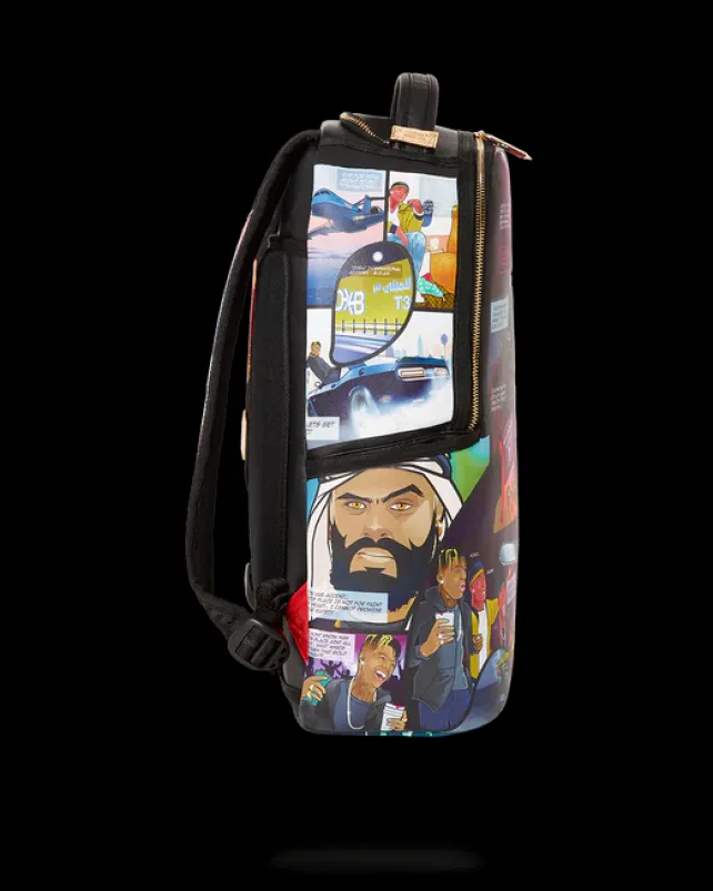 BACKPACKS>SPRAYGROUND SOULJA BOY COMIC LIFE