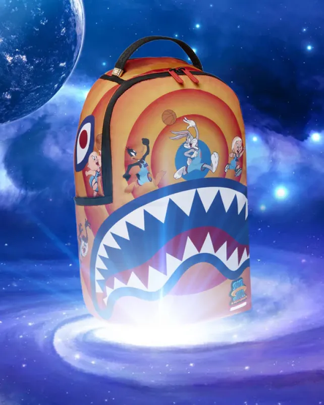BACKPACKS>SPRAYGROUND SPACE JAM2 SHARK DUNK BACKPACK (DLXR)