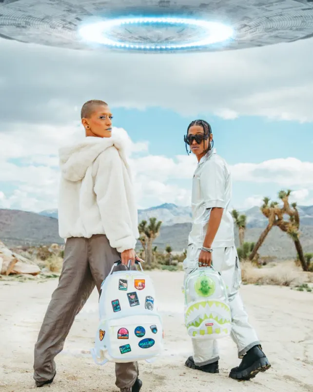 BACKPACKS>SPRAYGROUND SPACE SEEKER CARGO BACKPACK
